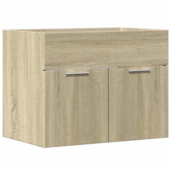 vidaXL Servantskap sonoma eik 60x38,5x46 cm sponplate