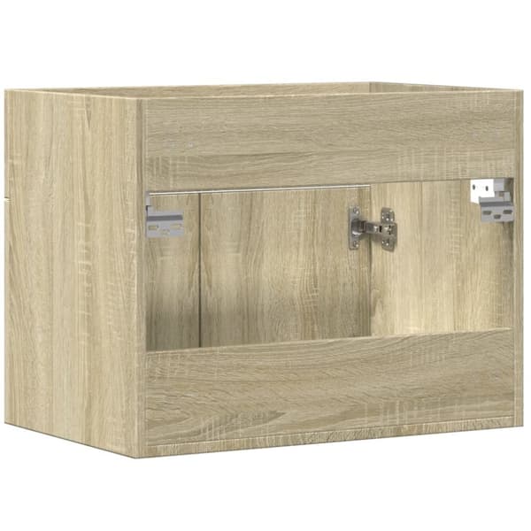 vidaXL Servantskap sonoma eik 60x38,5x46 cm sponplate