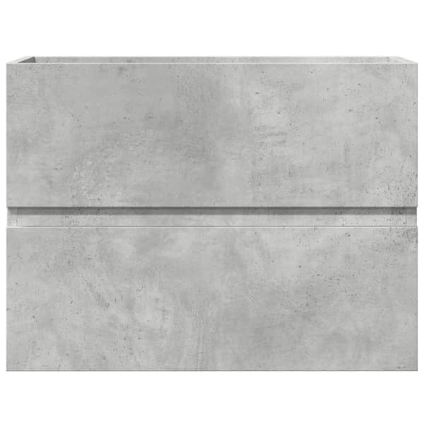 vidaXL Badrumsskåp betonggrå 60x38,5x45 cm konstruerat trä