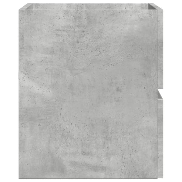 vidaXL Badrumsskåp betonggrå 60x38,5x45 cm konstruerat trä
