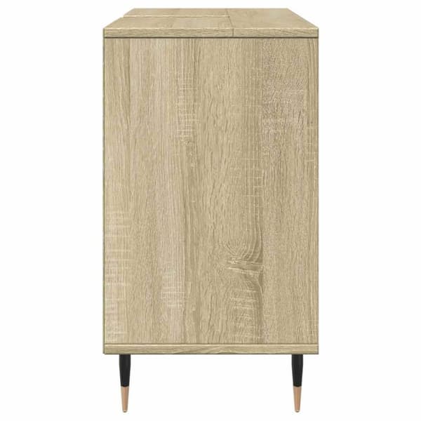 vidaXL Kylpyhuoneen kaappi Sonoma-tammi 80x33x60 cm tekninen puu