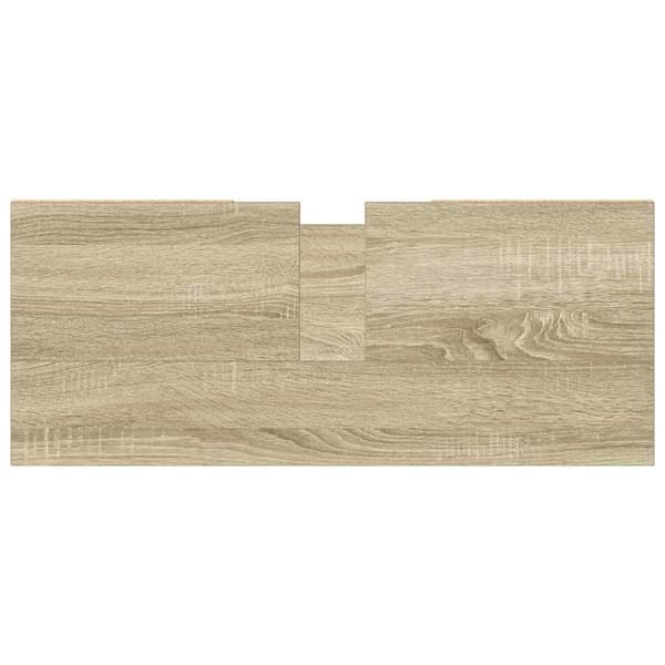 vidaXL Kylpyhuoneen kaappi Sonoma-tammi 80x33x60 cm tekninen puu