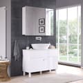 Miniatyrbild 4 av 6: Badrumsinredning Set Sola, 2 delar, Vit, Vicco