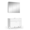 Miniatyrbild 1 av 6: Badrumsinredning Set Sola, 2 delar, Vit, Vicco