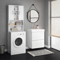 Miniatyrbild 4 av 6: Armoire tvättmaskin Luis, 190x64cm, Vit, Vit, Vicco