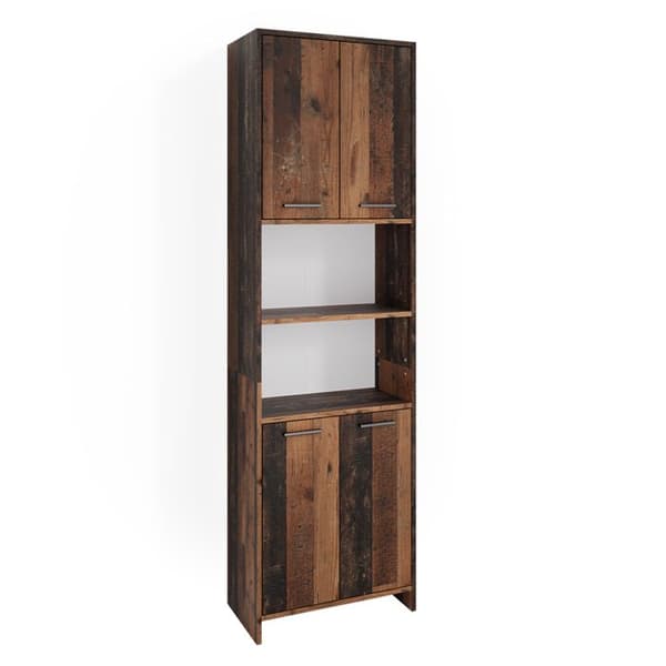Badrumsförvaringsmöbel Maris, 56.1x190cm, Rustikt ek, Rustikt ek, Vicco
