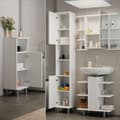Miniatyrbild 5 av 6: Badrumsinredning Fynn, 4 delar, Vit, Vit, Vicco