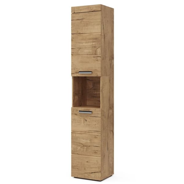 Vicco Luna badrumsförvaring, Ek, 37 x 190 cm