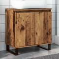 Pikkukuva 2 / 11: vidaXL Kylpyhuoneen kaappi vanha puu 58x33x60 cm tekninen puu
