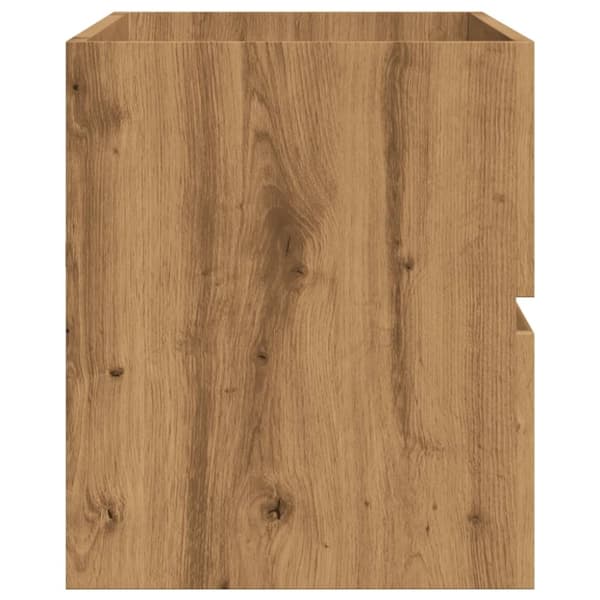 vidaXL Servantskap artisan eik 100x38,5x45 cm konstruert tre
