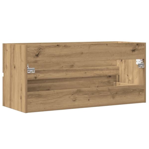 vidaXL Allaskaappi artesaani tammi 100x38,5x45 cm tekninen puu