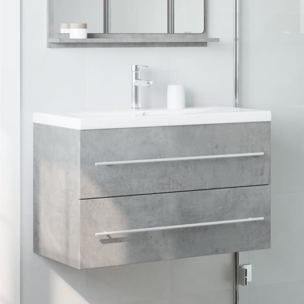 vidaXL Servantskap artisan eik 80x38,5x48 cm konstruert tre