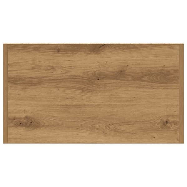 vidaXL Baderomsskap artisan eik 60x33x80 cm konstruert tre