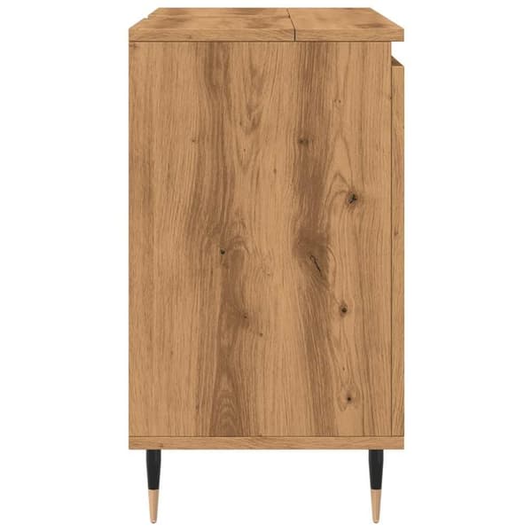 vidaXL Baderomsskap artisan eik 58x33x60 cm konstruert tre