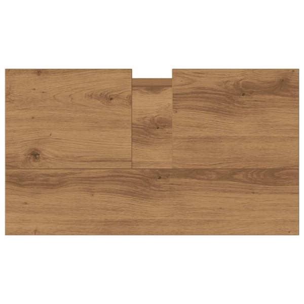 vidaXL Baderomsskap artisan eik 58x33x60 cm konstruert tre