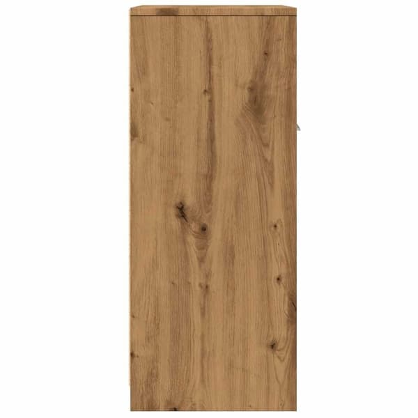 vidaXL badeværelsesskab 60x33x80 cm konstrueret træ kunsteg