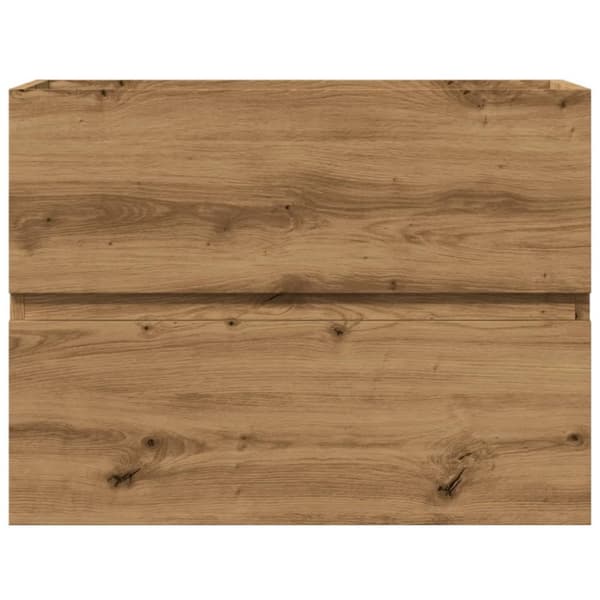 vidaXL Baderomsskap artisan eik 60x38,5x45 cm konstruert tre