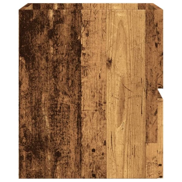 vidaXL Baderomsskap gammelt tre 60x38,5x45 cm konstruert tre