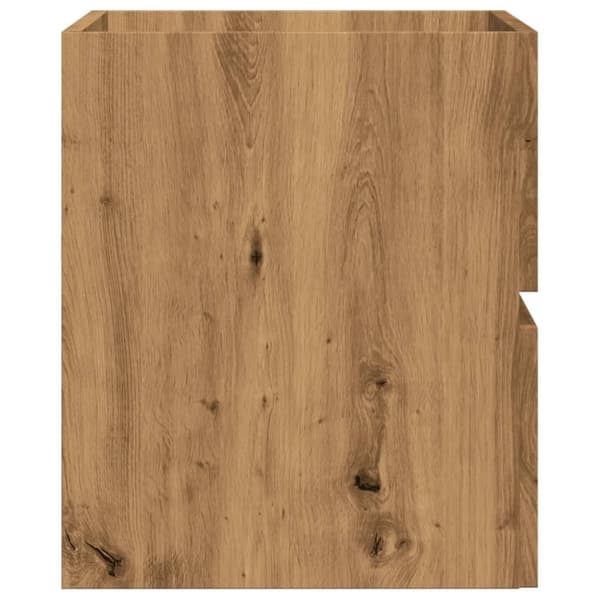 vidaXL Kylpyhuoneen kaappi artesaani tammi 60x38,5x45 cm tekninen puu