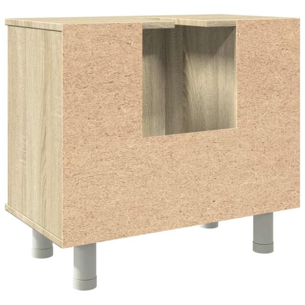 vidaXL Baderomsskap sonoma eik 60x32x53,5 cm sponplate