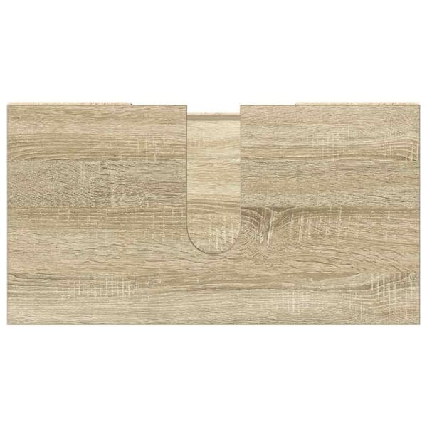 vidaXL Baderomsskap sonoma eik 60x32x53,5 cm sponplate