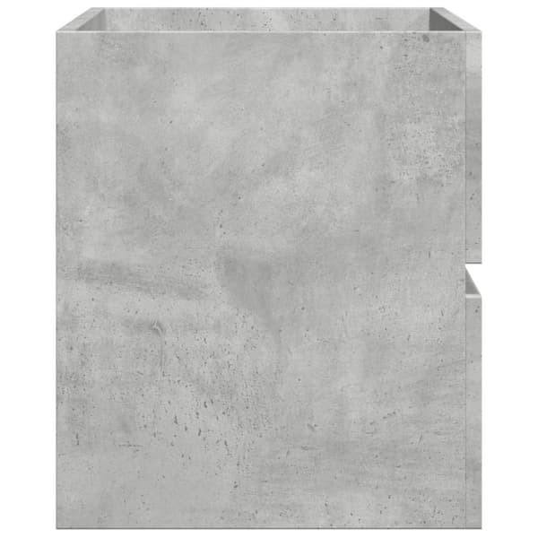 vidaXL vaskeskab 90x38,5x45 cm konstrueret træ betongrå