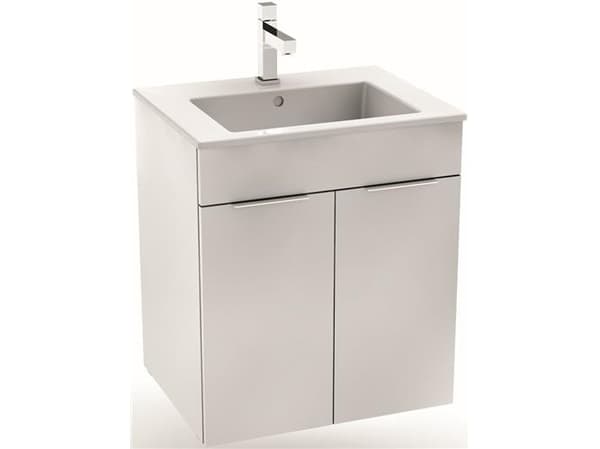 Møbelpakke Cube 550x430mm 2låger mathvid