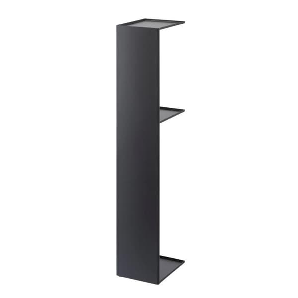 YAMAZAKI - Toalettställ L13 cm - TOWER - Svart-Svart