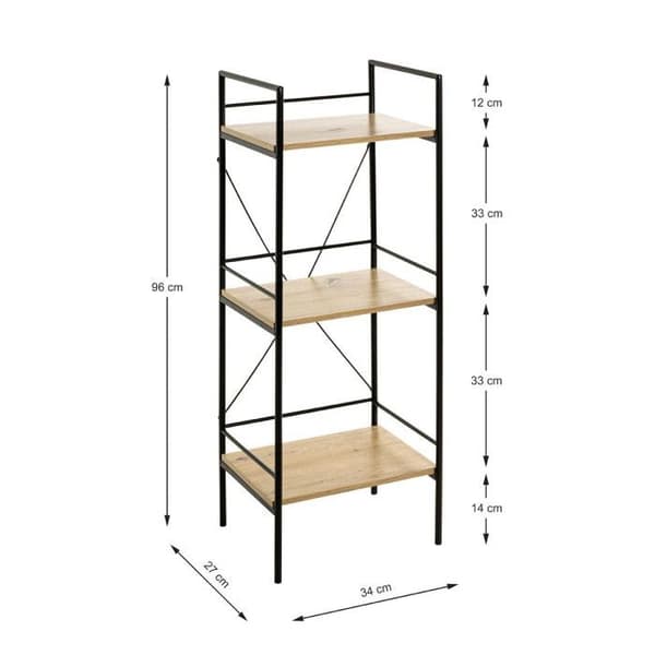 Badrumsställ "Candico" 96cm Ek