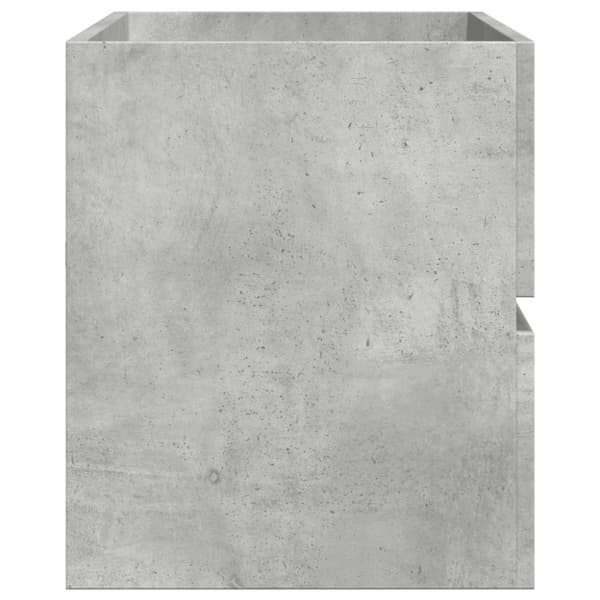 Tvättställsskåp betonggrå 100x38,5x45 cm spånskiva