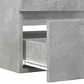 Miniatyrbild 8 av 10: Tvättställsskåp betonggrå 100x38,5x45 cm spånskiva