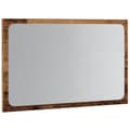 Pikkukuva 5 / 10: Kylpyhuoneen peili LED-valoilla artesaani tammi 60x8,5x38 cm
