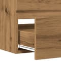 Miniatyrbillede 8 af 10: underskab til håndvask 90x38,5x45 cm konstrueret træ kunsttræ