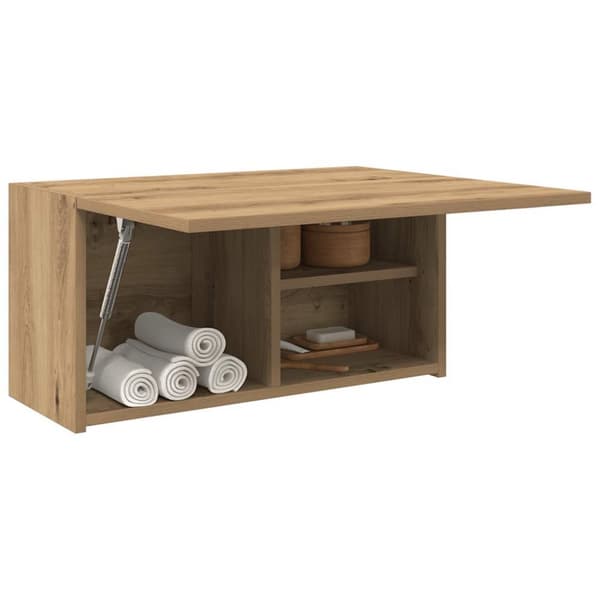 seinään kiinnitettävä kylpyhuonekaappi Artisan Oak 60x25x30 cm