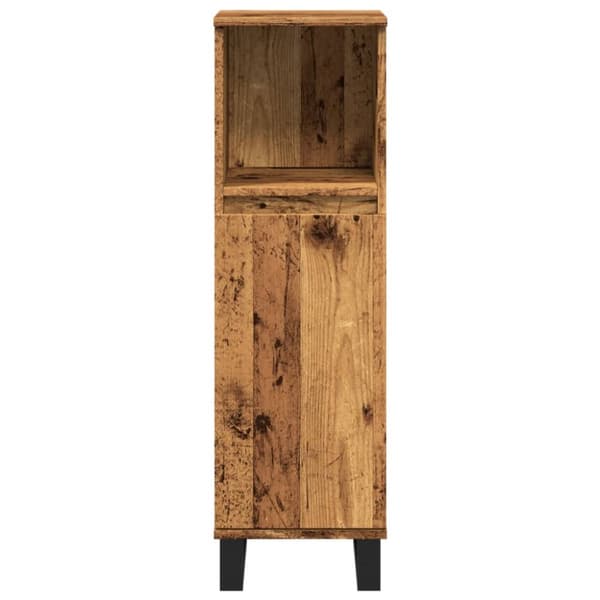 Kylpyhuonekaappi Old Wood 30x30x100 cm