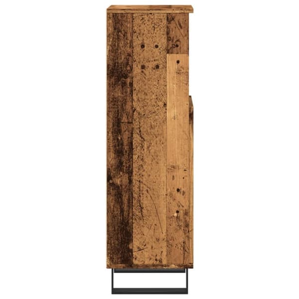 Kylpyhuonekaappi Old Wood 30x30x100 cm