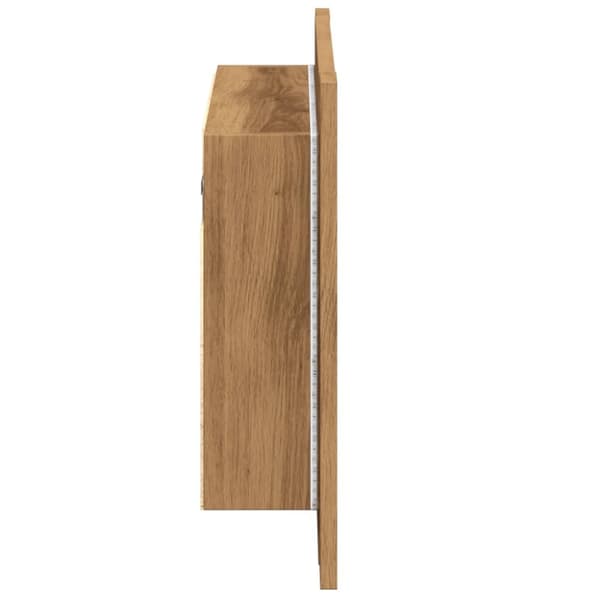 kylpyhuonekaappi peilillä Artisan Oak 60x12x45 cm