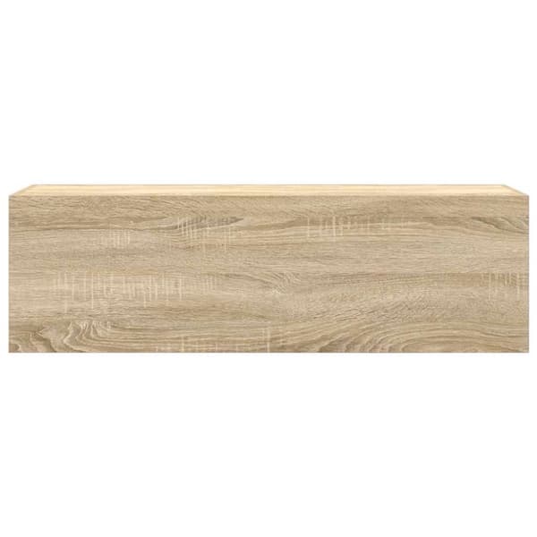 Kylpyhuoneen seinäkaappi Sonoma Oak 100x25x30 cm