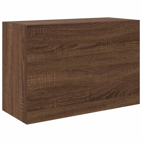 Riippuva kylpyhuonekaappi Ruskea Tammi 60x25x40 cm
