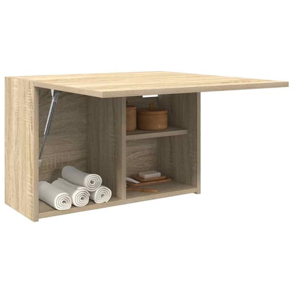 Kylpyhuoneen seinäkaappi Sonoma Oak 60x25x40 cm