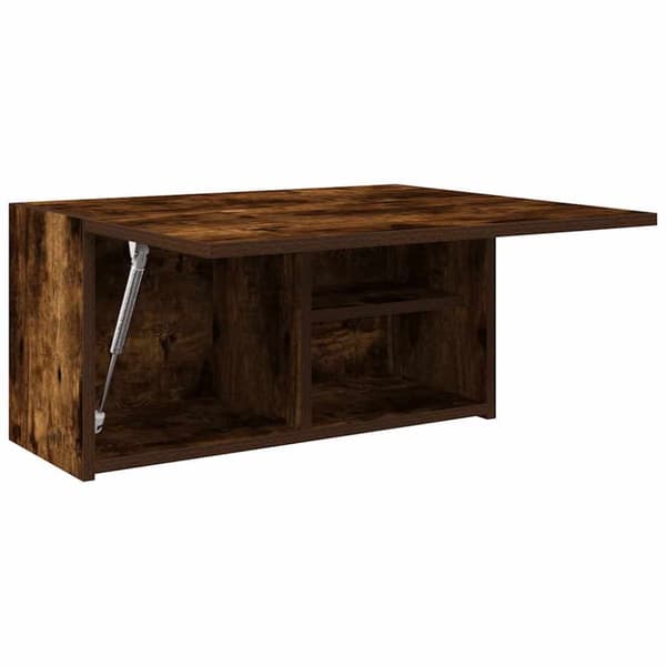 Kylpyhuoneen seinäkaappi savustettu tammi 60x25x30 cm