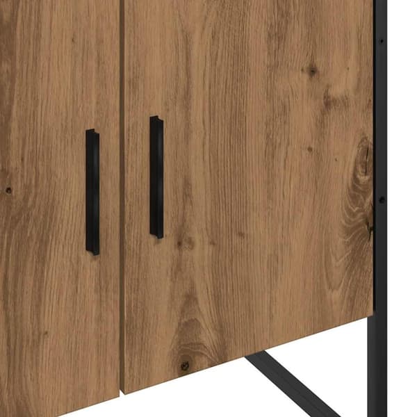 Tvättställsskåp artisan ek 60x33x60 cm konstruerat trä