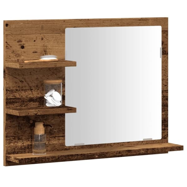 Spegelskåp för badrum artisan ek 60x10,5x45 cm