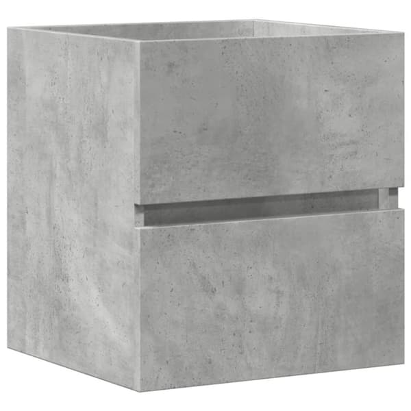 vidaXL Tvättställsskåp betonggrå 41x38,5x45 cm konstruerat trä