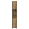 Miniatyrbilde 5 av 11: vidaXL Baderomsskap artisan eik 30x30x183,5 cm konstruert tre