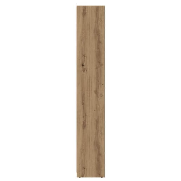 vidaXL Baderomsskap artisan eik 30x30x183,5 cm konstruert tre