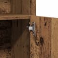 Miniatyrbilde 10 av 11: vidaXL Baderomsskap gammelt tre 32x25,5x190 cm konstruert tre