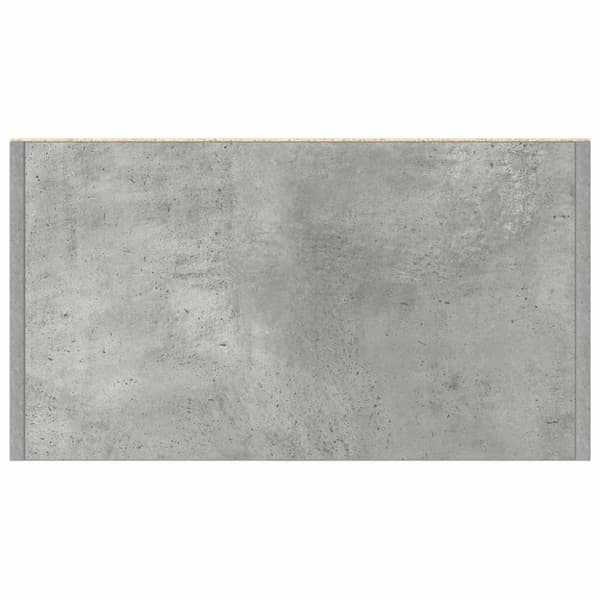 vidaXL badeværelsesskab 60x33x80 cm konstrueret træ betongrå