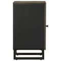 Miniatyrbilde 4 av 11: vidaXL Baderomsskap svart 38x33x58 cm heltre mango