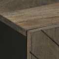Miniatyrbilde 7 av 11: vidaXL Baderomsskap svart 38x33x58 cm heltre mango